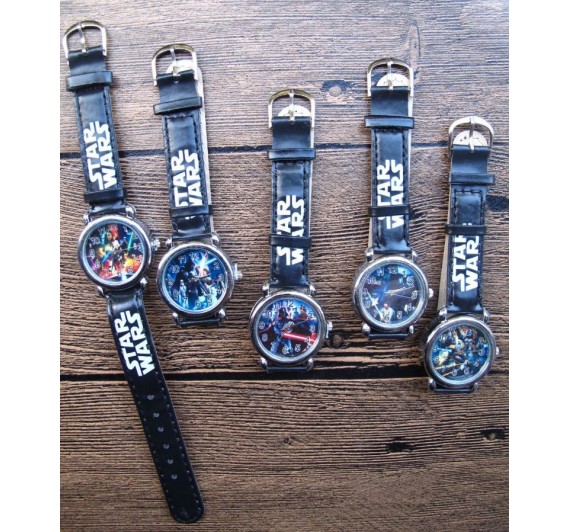 Vaikiškas laikrodis "Star wars"
