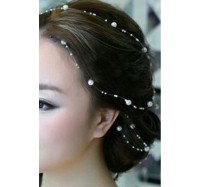 Vestuvinis plaukų aksesuaras "Pearl Tiara" 