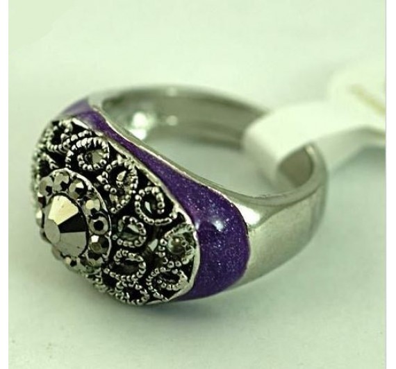 Žiedas "Purple gemstone" 